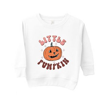 Little Pumpkin Retro Toddler Graphic Sweatshirt