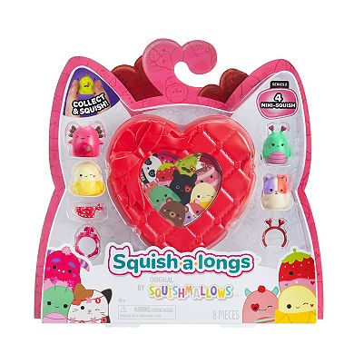 Squishmallows 4-Pack Mini Squish Plush Toys