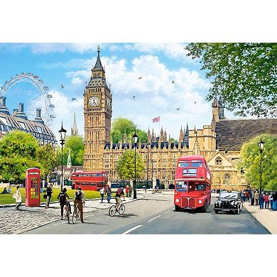 Castorland Busy Morning in London 1000 Piece Jigsaw Puzzle
