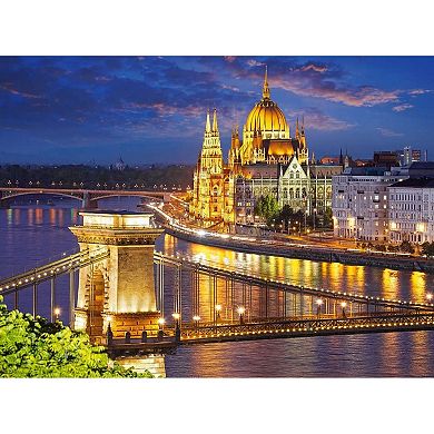 Castorland Budapest View at Dusk 2000 Piece Jigsaw Puzzle