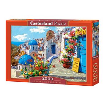 Castorland® Spring in Santorini 2000 pc Jigsaw Puzzle