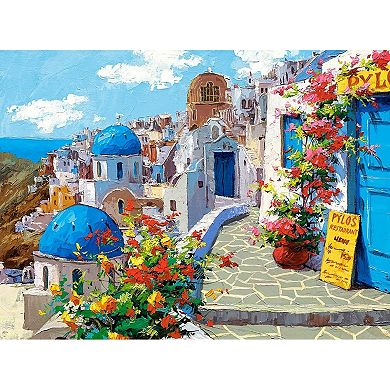 Castorland Spring in Santorini 2000 Piece Jigsaw Puzzle