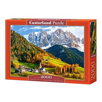Castorland® Church of St. Magdalena Dolomites Italy 2000 pc Jigsaw Puzzle