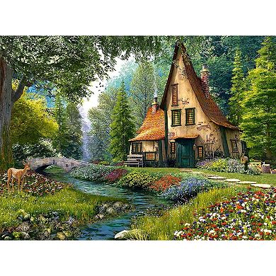 Castorland Toadstool Cottage 2000 Piece Jigsaw Puzzle