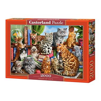 Castorland® House of Cats 2000 pc Jigsaw Puzzle