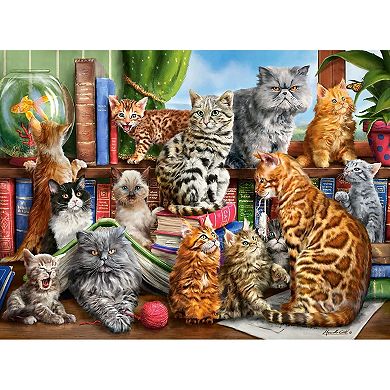 Castorland House of Cats 2000 Piece Jigsaw Puzzle