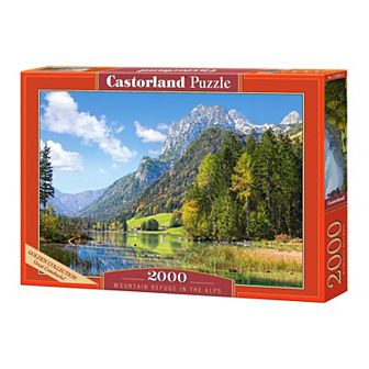 Castorland® Mountain Refuge in the Alps 2000 pc Jigsaw Puzzle