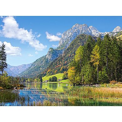 Castorland Mountain Refuge in the Alps 2000 Piece Jigsaw Puzzle