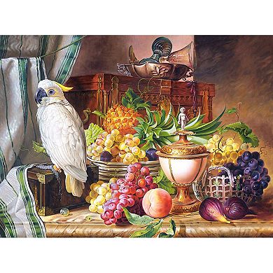Castorland Still Life With Fruit and a Cockatoo Josef Schuster 3000 Piece Jigsaw Puzzle