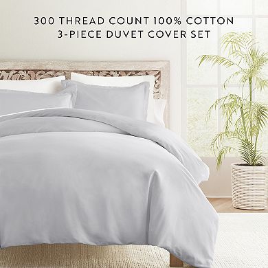 Home Collection Solid Cotton Duvet Cover Set
