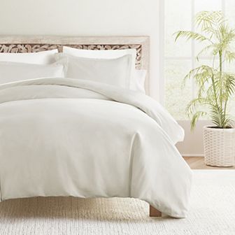 Home Collection Solid Cotton Duvet Cover Set