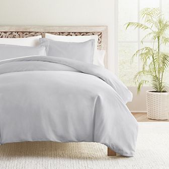 Home Collection Solid Cotton Duvet Cover Set