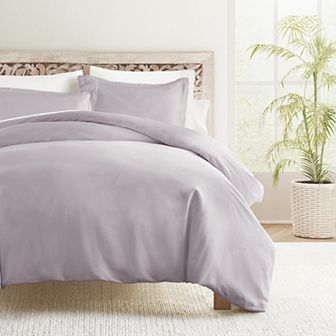Home Collection Solid Cotton Duvet Cover Set