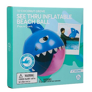 Coconut Grove See Through Inflatable Beach Ball