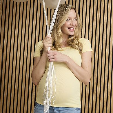 Maternity Motherhood® Squareneck Short Sleeve Top