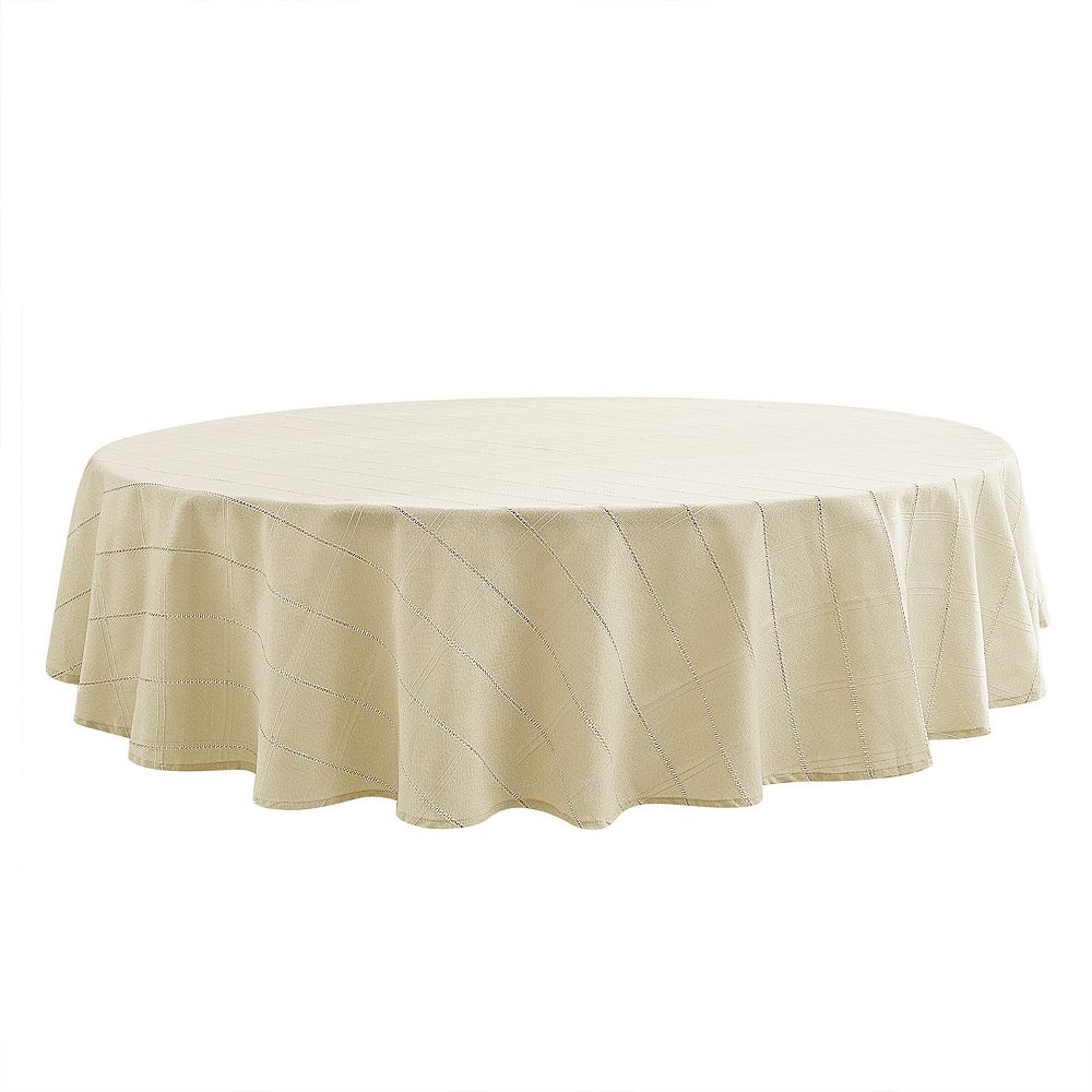 IZOD Chadwick Lurex 70-in. Round Tablecloth