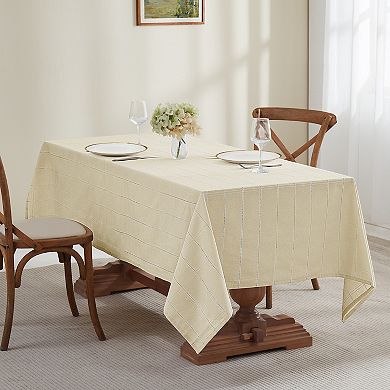 IZOD Chadwick Lurex 102-in. Rectangle Tablecloth