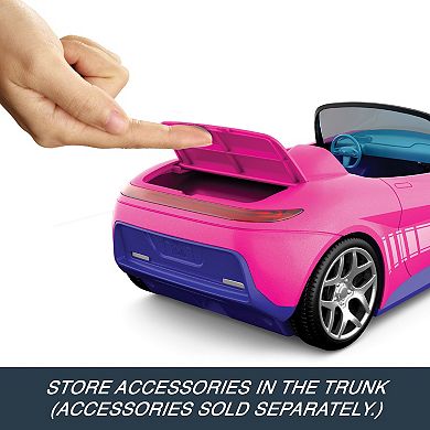 Mattel Hot Wheels Barbie Convertible Remote Control Toy Car