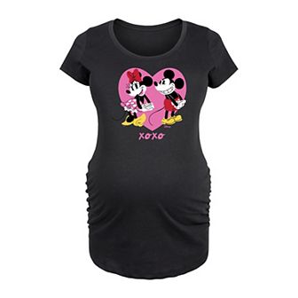Disney's Mickey & Minnie Mouse Maternity XOXO Graphic Tee