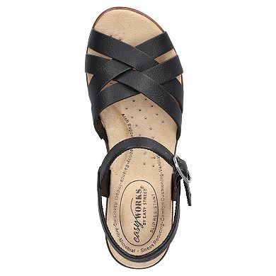 Easy Street Miyah Women's Slip-Resistant Heeled Sandals