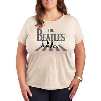 Plus Size The Beatles Abbey Road Graphic Tee