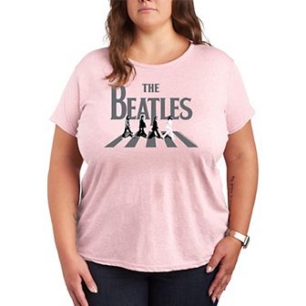 Plus Size The Beatles Abbey Road Graphic Tee