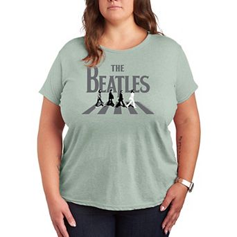 Plus Size The Beatles Abbey Road Graphic Tee