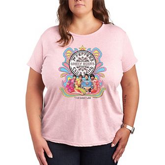 Plus Size The Beatles Sgt. Peppers Graphic Tee