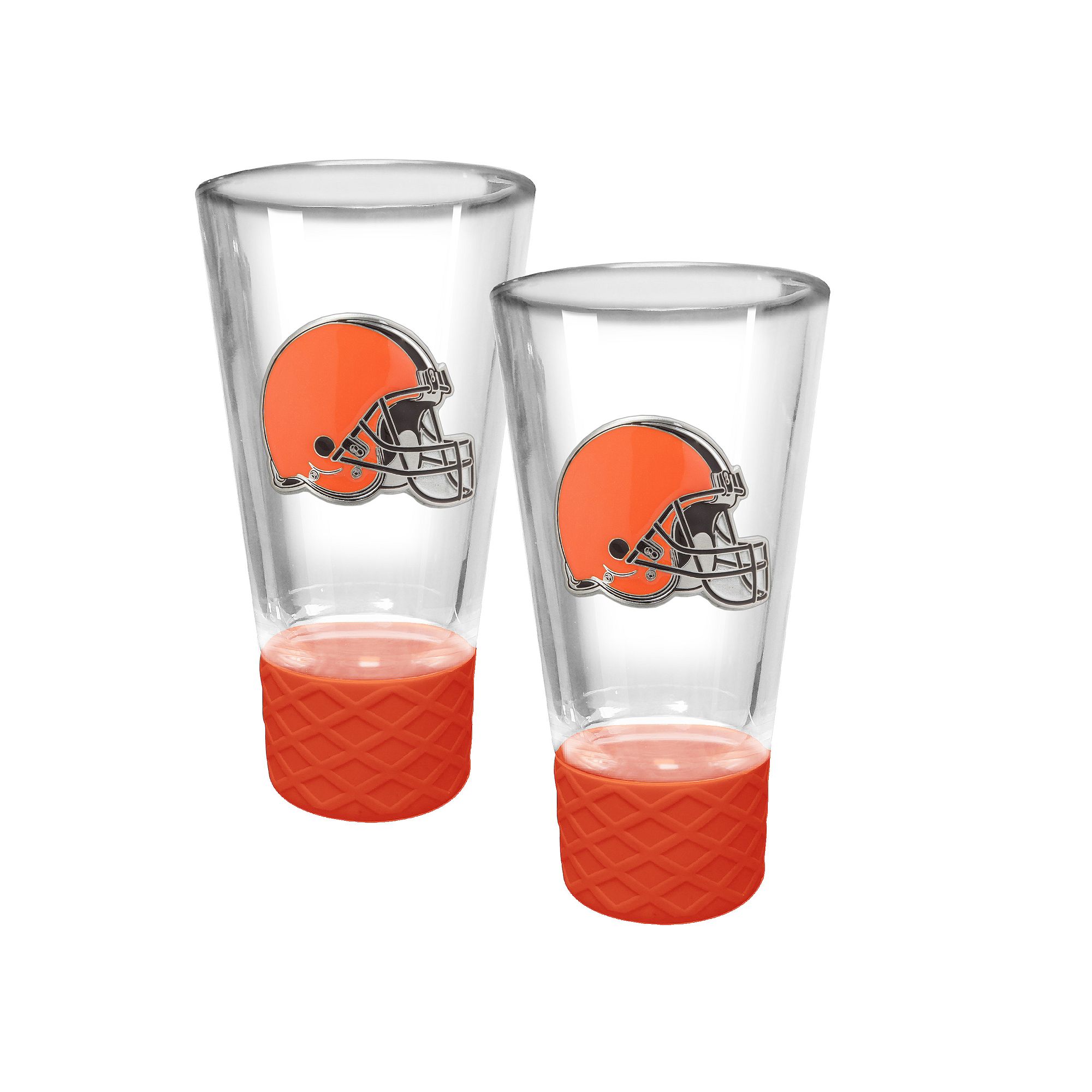 NFL Cleveland Browns 4-oz. 2 pc Cheer Shot Glass Set