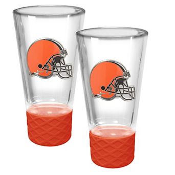 NFL Cleveland Browns 4-oz. 2 pc Cheer Shot Glass Set