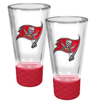 NFL Tampa Bay Buccaneers 4-oz. 2 pc Cheer Shot Glass Set