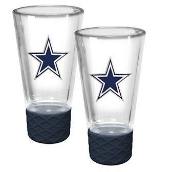 NFL Dallas Cowboys 4-oz. 2 pc Cheer Shot Glass Set