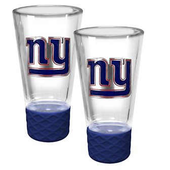 NFL New York Giants 4-oz. 2 pc Cheer Shot Glass Set