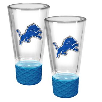 NFL Detroit Lions 4-oz. 2 pc Cheer Shot Glass Set