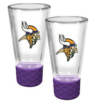 NFL Minnesota Vikings 4-oz. 2 pc Cheer Shot Glass Set