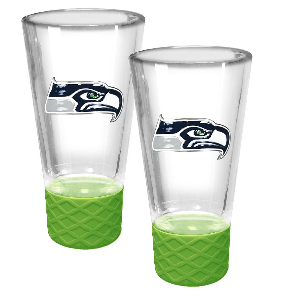 NFL Seattle Seahawks 4-oz. 2 pc Cheer Shot Glass Set