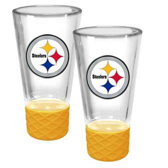 NFL Pittsburgh Steelers 4-oz. 2 pc Cheer Shot Glass Set