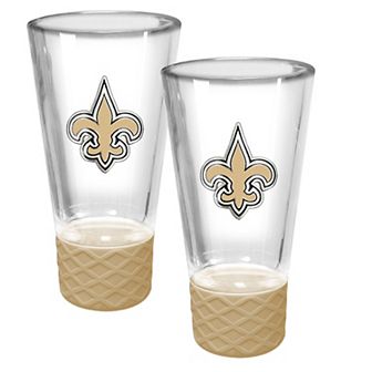 NFL New Orleans Saints 4-oz. 2 pc Cheer Shot Glass Set