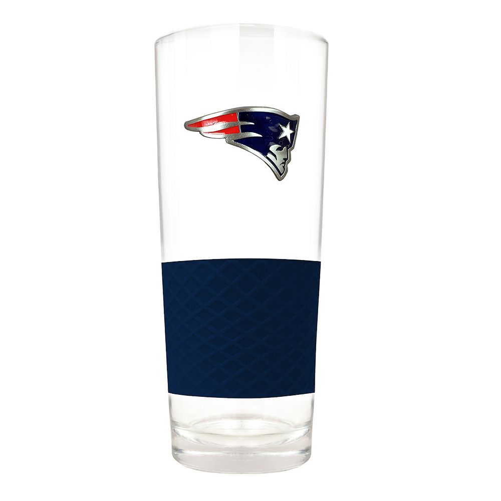 New England Patriots Four-Pack Beer Flight Glass Set