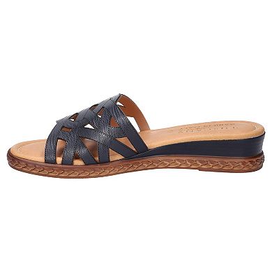 Easy Street Edda Tuscany Women's Wedge Slide Sandals