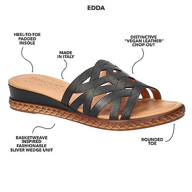 Easy Street Edda Tuscany Women's Wedge Slide Sandals