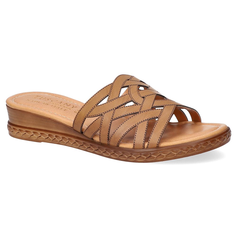 Tuscany by easy street calla women's wedge sandals sales