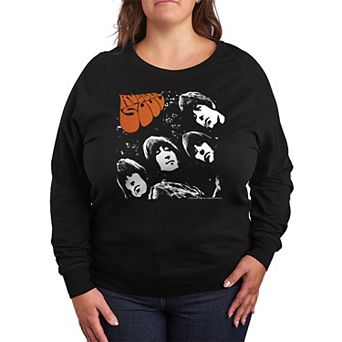 Plus Size The Beatles Rubber Soul French Terry Long Sleeve Tee