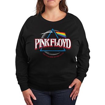 Plus Size Pink Floyd Dark Side Of The Moon French Terry Long Sleeve Tee