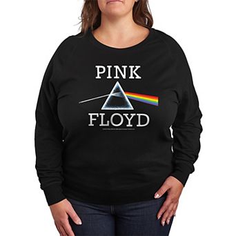 Plus Size Pink Floyd Dark Side Of The Moon French Terry Long Sleeve Tee
