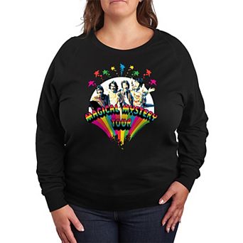 Plus Size The Beatles Magical Mystery Tour French Terry Long Sleeve Tee