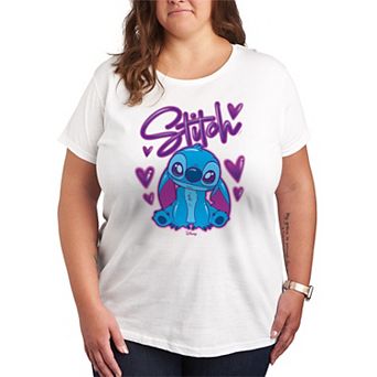 Disney's Lilo & Stitch Plus Size Airbrush Graphic Tee