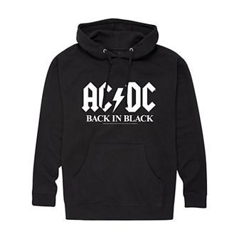 Men's ACDC Back In Black Graphic Hoodie