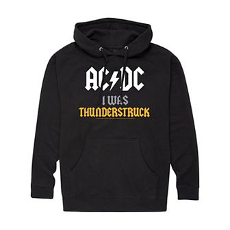 Men's ACDC I Was Thunderstruck Graphic Hoodie