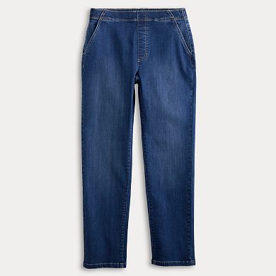 Women's Croft & Barrow® Classic Pull On Jeans